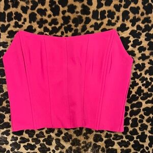 Nasty Gal Pink Crop Top